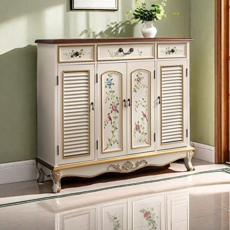 Shabby chic shoe rack store